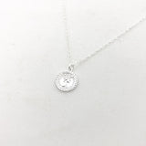 Elizabeth Mini Coin Necklace | Silver - MTT Collective
