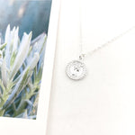 Elizabeth Mini Coin Necklace | Silver - MTT Collective