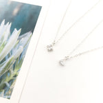 Everly Hanging Cubic Zirconia Necklace | Silver - MTT Collective