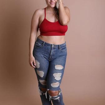 Tattoo Mesh Racerback Bralette - MTT Collective