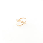 X AXIS RING | 14K GOLD-FILLED | SIZE OPTIONS - MTT Collective