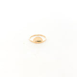 Impressions Half Circle Ring | Gold - MTT Collective