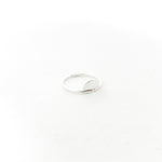 Impressions Half Circle Ring | Silver - MTT Collective