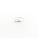 Impressions Half Circle Ring | Silver - MTT Collective