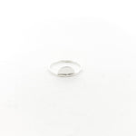 Impressions Half Circle Ring | Silver - MTT Collective