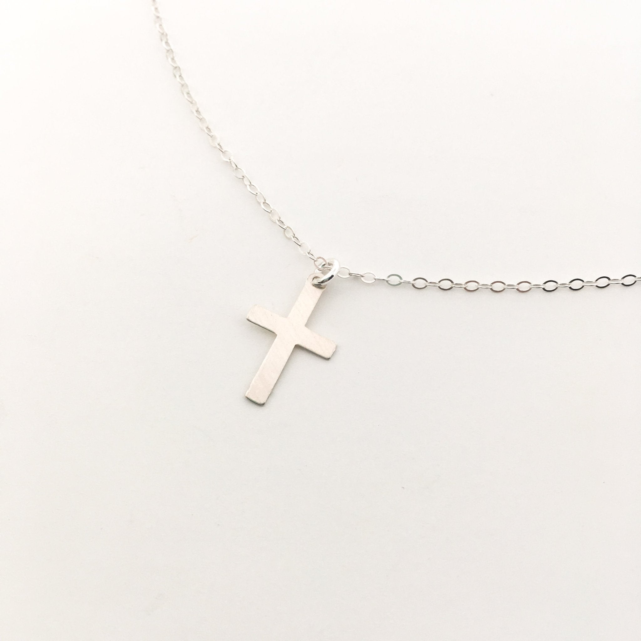 Faith Smooth Cross Necklace - MTT Collective