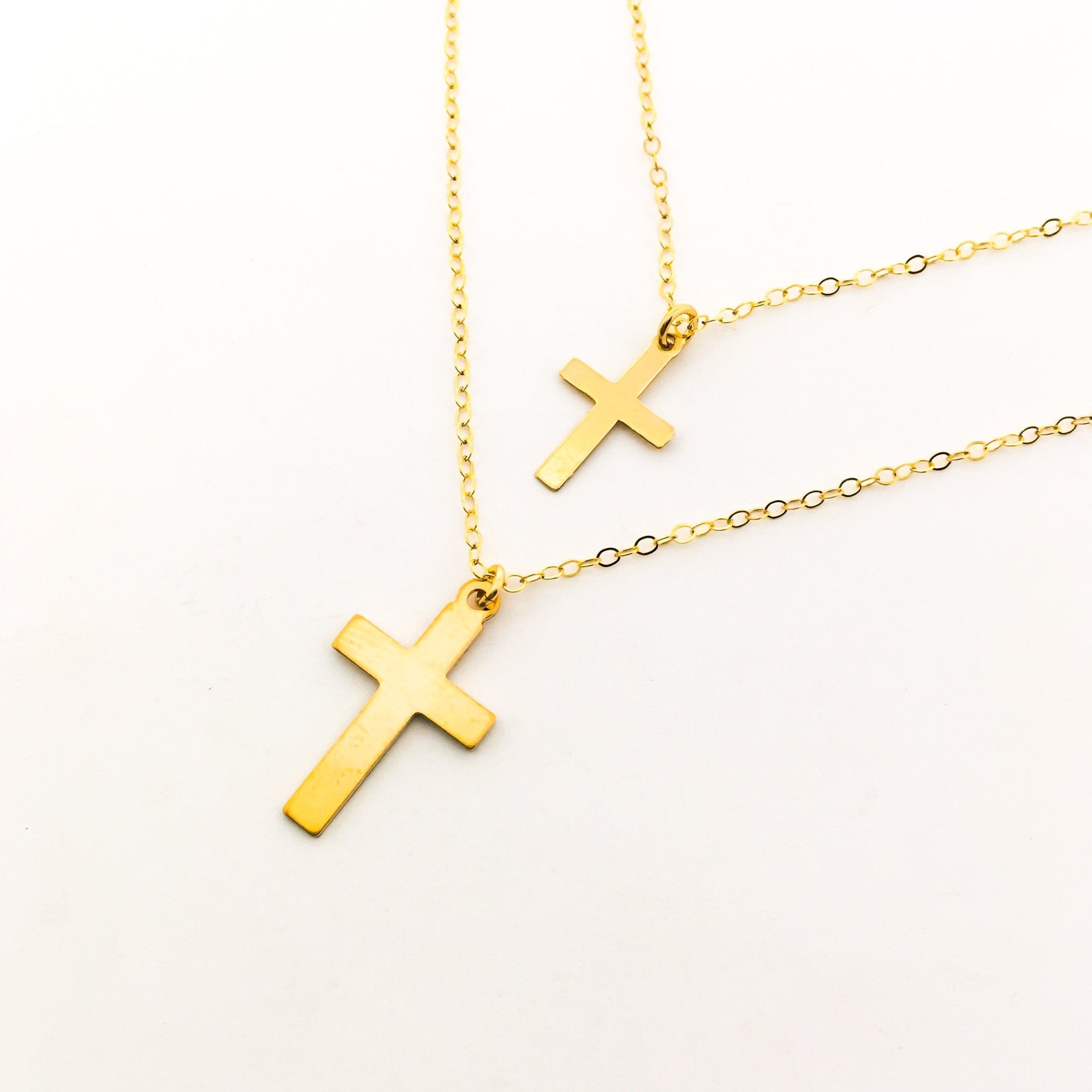 Faith Smooth Cross Necklace - MTT Collective