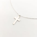 Faith Smooth Cross Necklace - MTT Collective