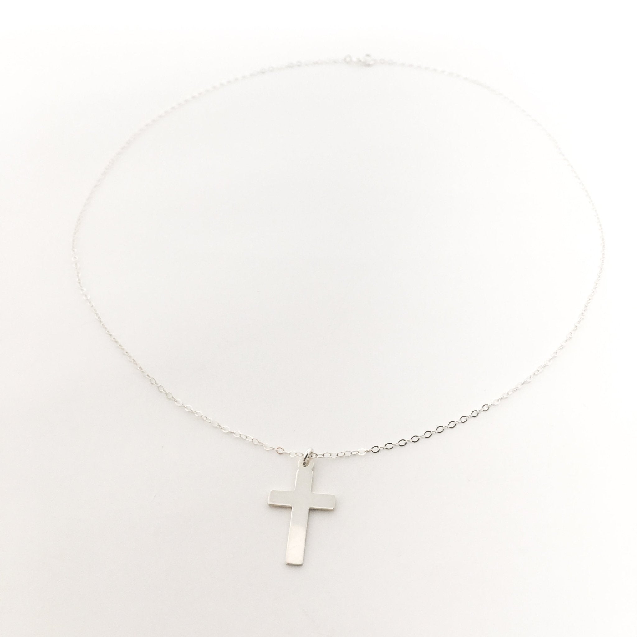 Faith Smooth Cross Necklace - MTT Collective