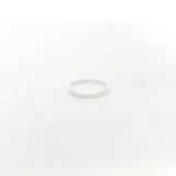 Flat Beaded Ring | Silver - MTT Collective