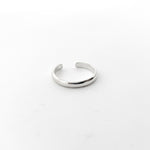 Streamline Adjustable Toe Ring | Silver - MTT Collective