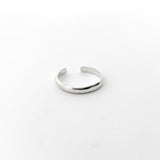 Streamline Adjustable Toe Ring | Silver - MTT Collective
