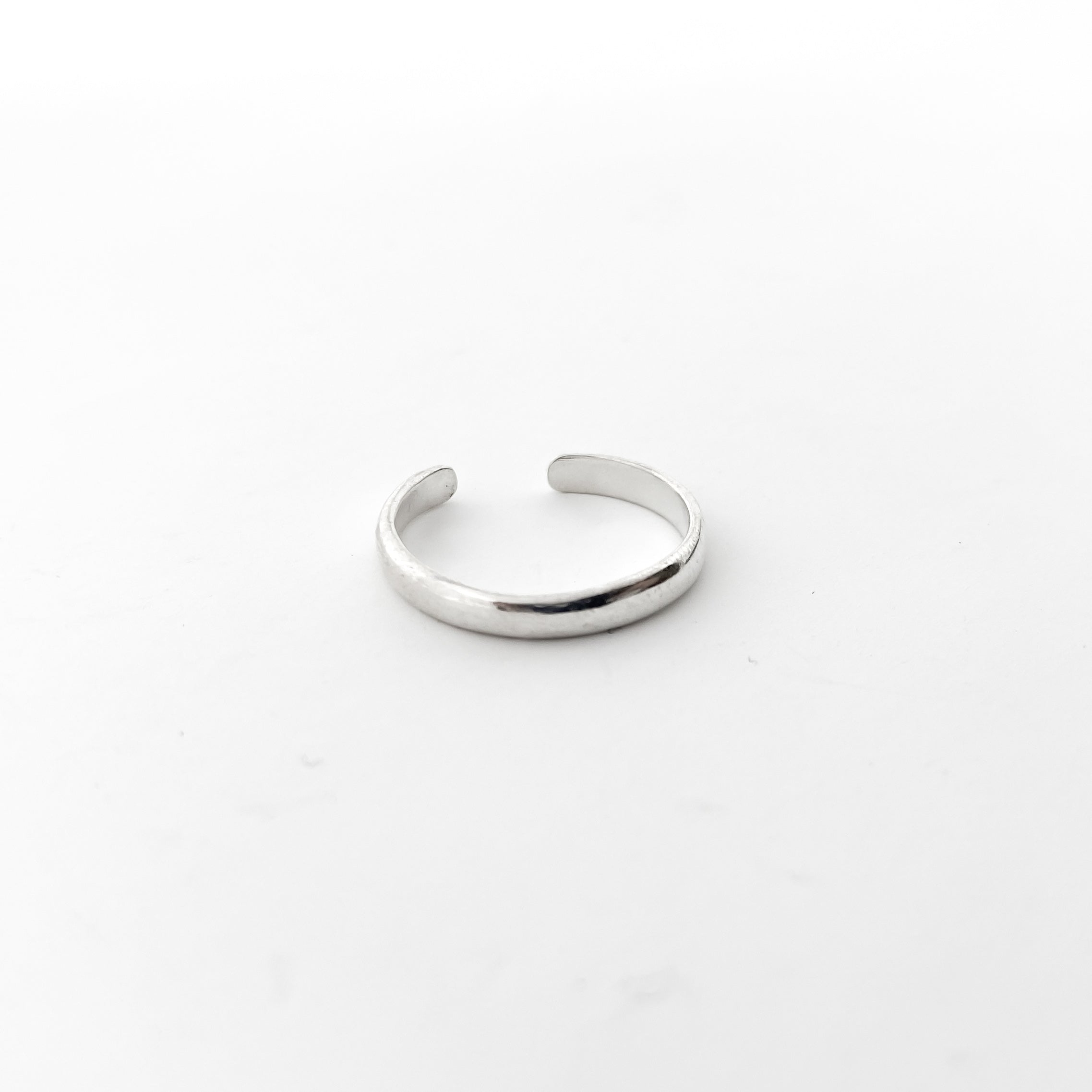 Streamline Adjustable Toe Ring | Silver - MTT Collective