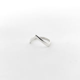 Lyla Deep V-Shape Ring | Silver