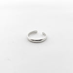 Streamline Adjustable Toe Ring | Silver - MTT Collective