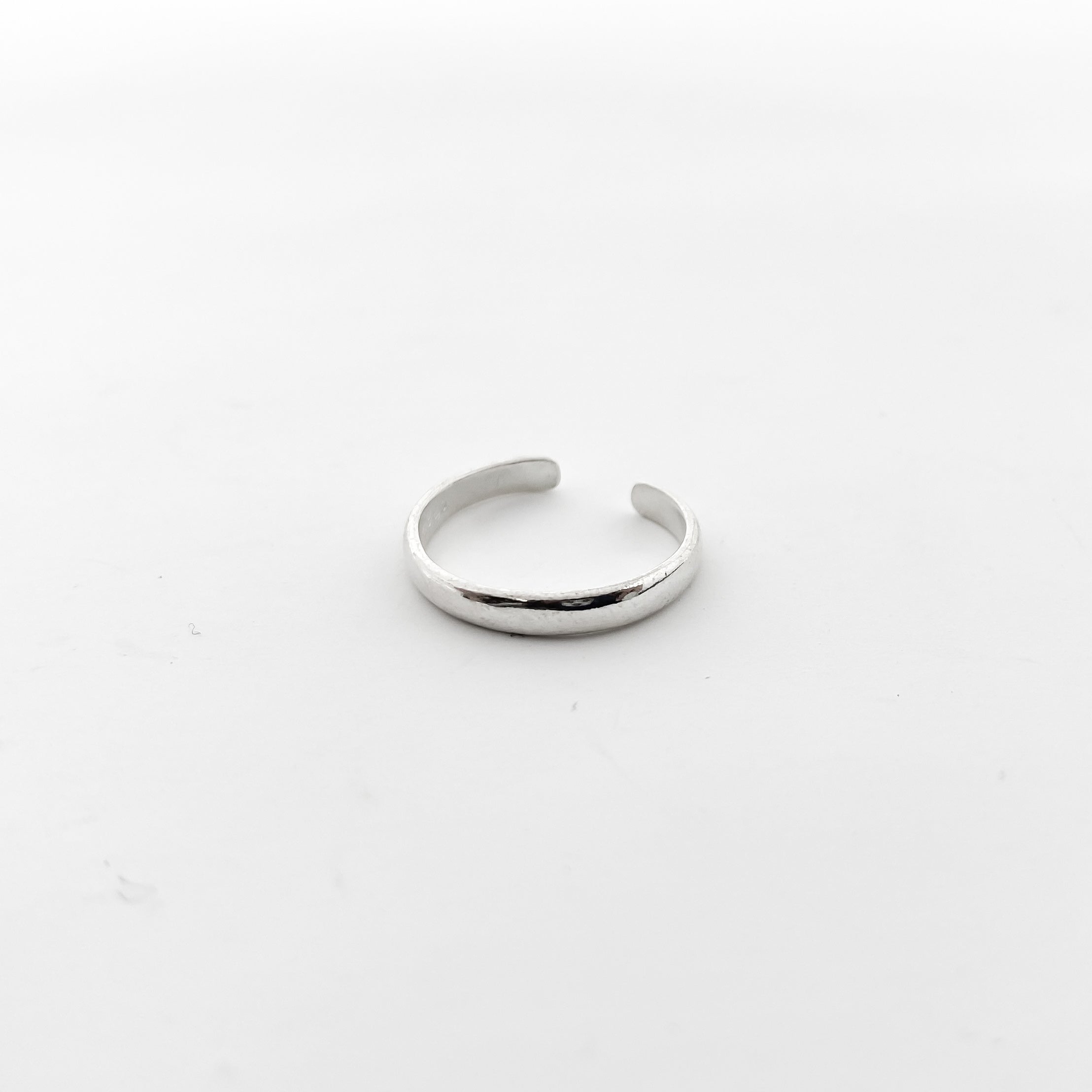 Streamline Adjustable Toe Ring | Silver - MTT Collective
