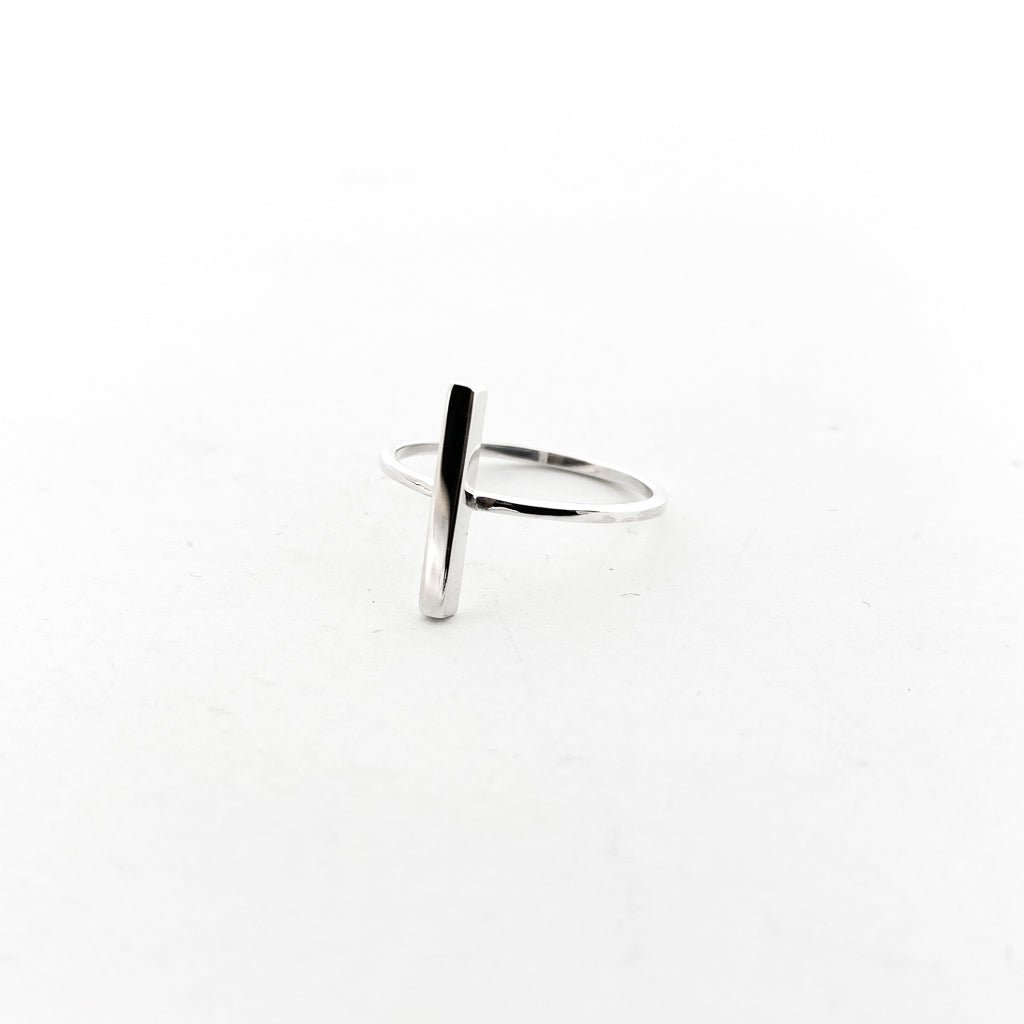 Geo Bar Ring | Silver - MTT Collective