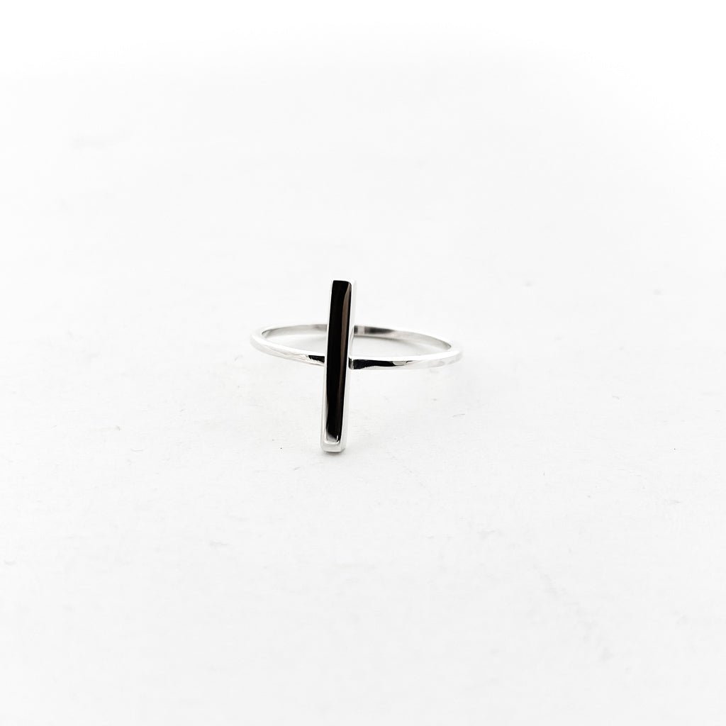 Geo Bar Ring | Silver - MTT Collective