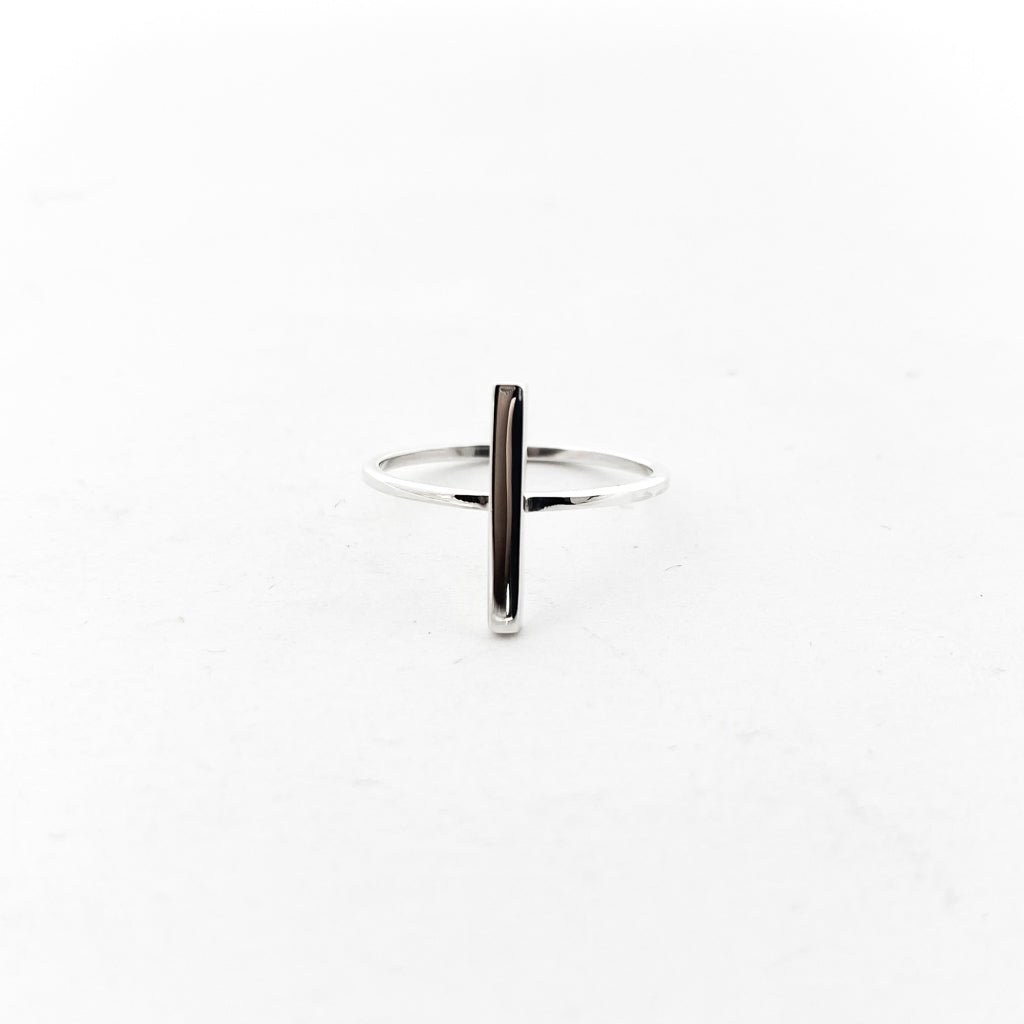 Geo Bar Ring | Silver - MTT Collective
