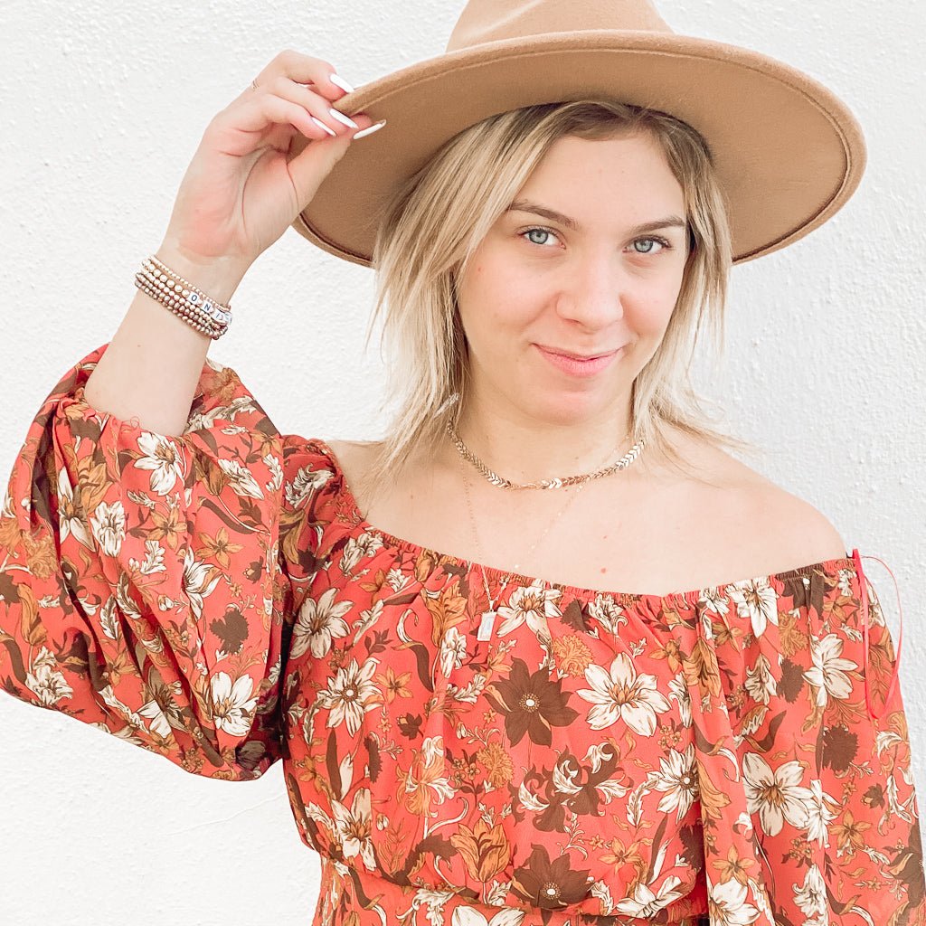 Gianna Chevron Necklace | Gold - MTT Collective