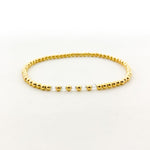 Gracie Beaded Birthstone Accented Bracelet | 3mm - MTT Collective