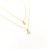 Guiding Light Rhinestone Necklace - MTT Collective