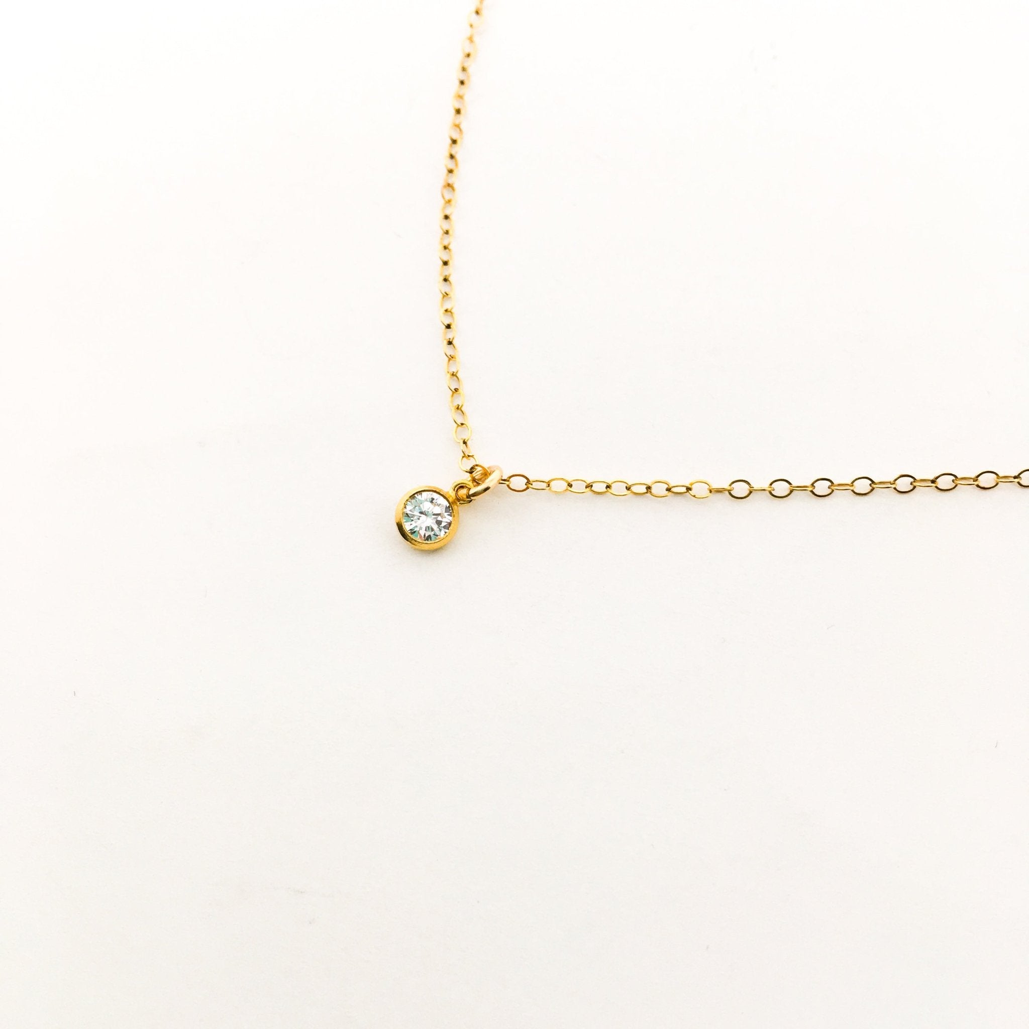 Guiding Light Rhinestone Necklace - MTT Collective