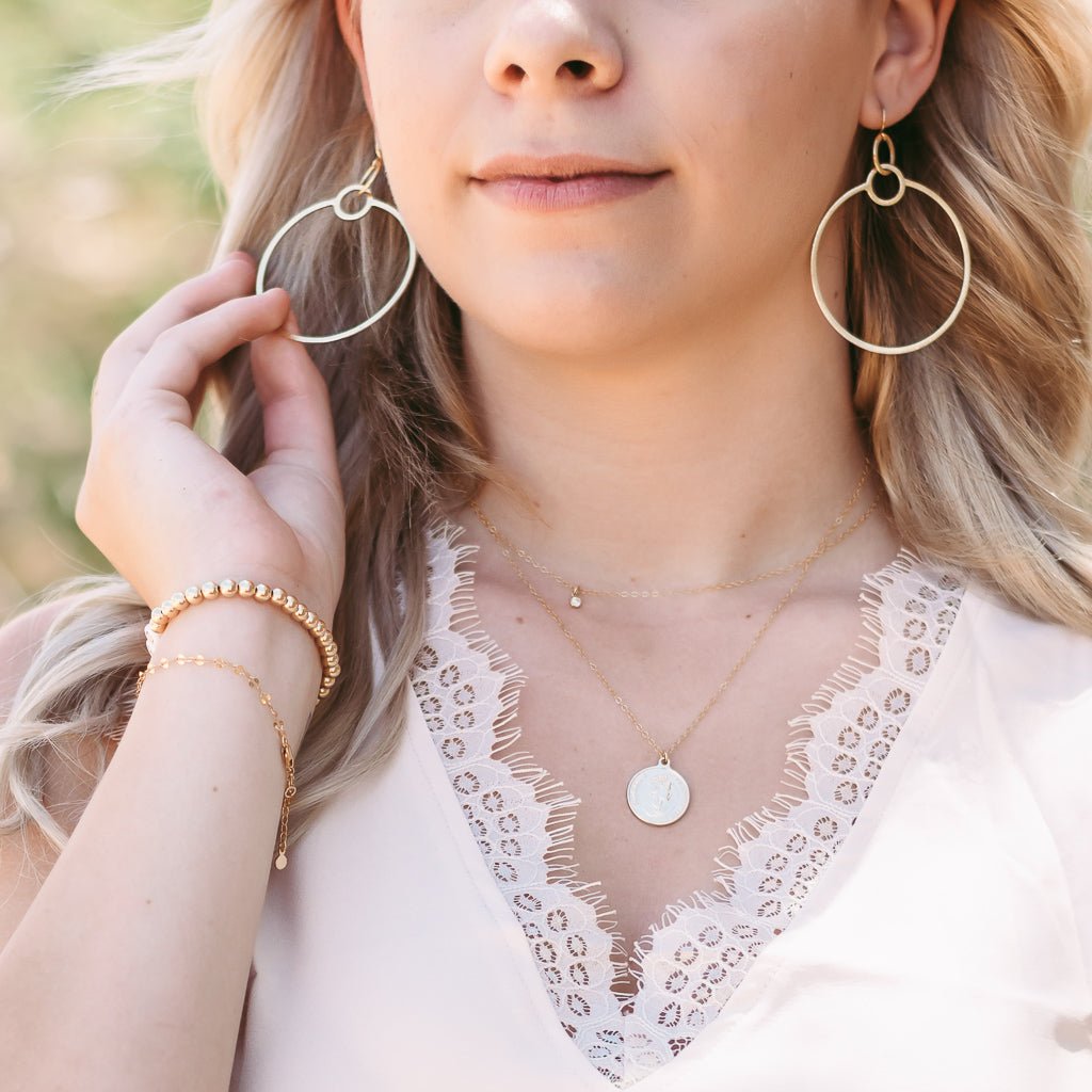 Guiding Light Rhinestone Necklace - MTT Collective