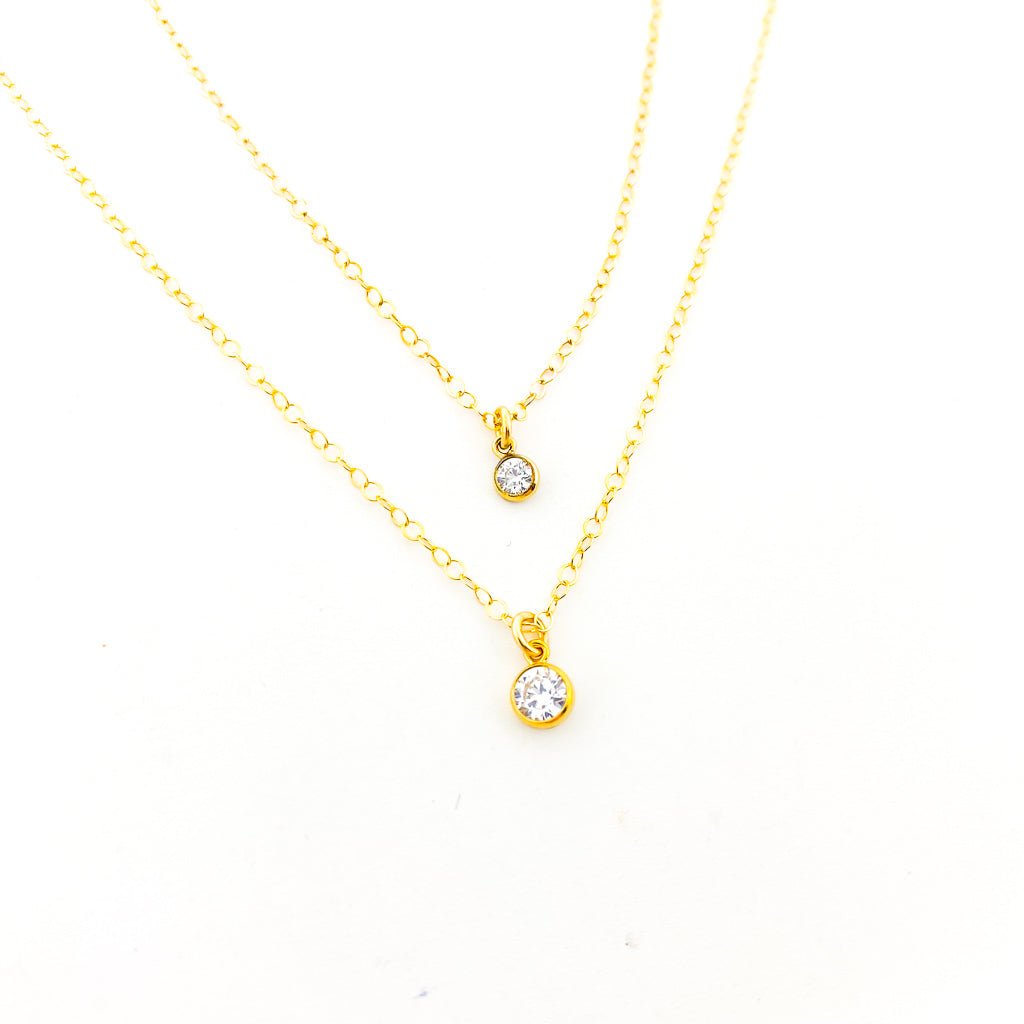 Guiding Light Rhinestone Necklace - MTT Collective