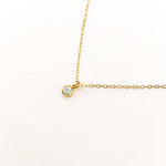 Guiding Light Rhinestone Necklace - MTT Collective