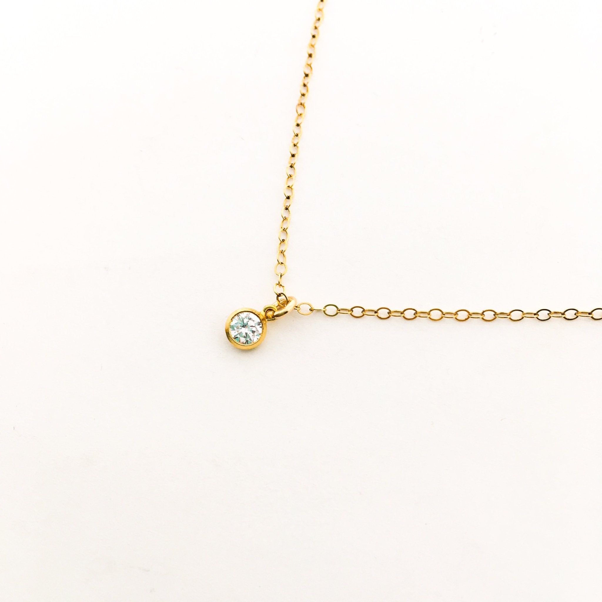 Guiding Light Rhinestone Necklace - MTT Collective