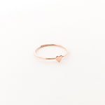 Heart Stacking Ring |Rose Gold - MTT Collective
