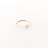 Heart Stacking Ring |Rose Gold - MTT Collective