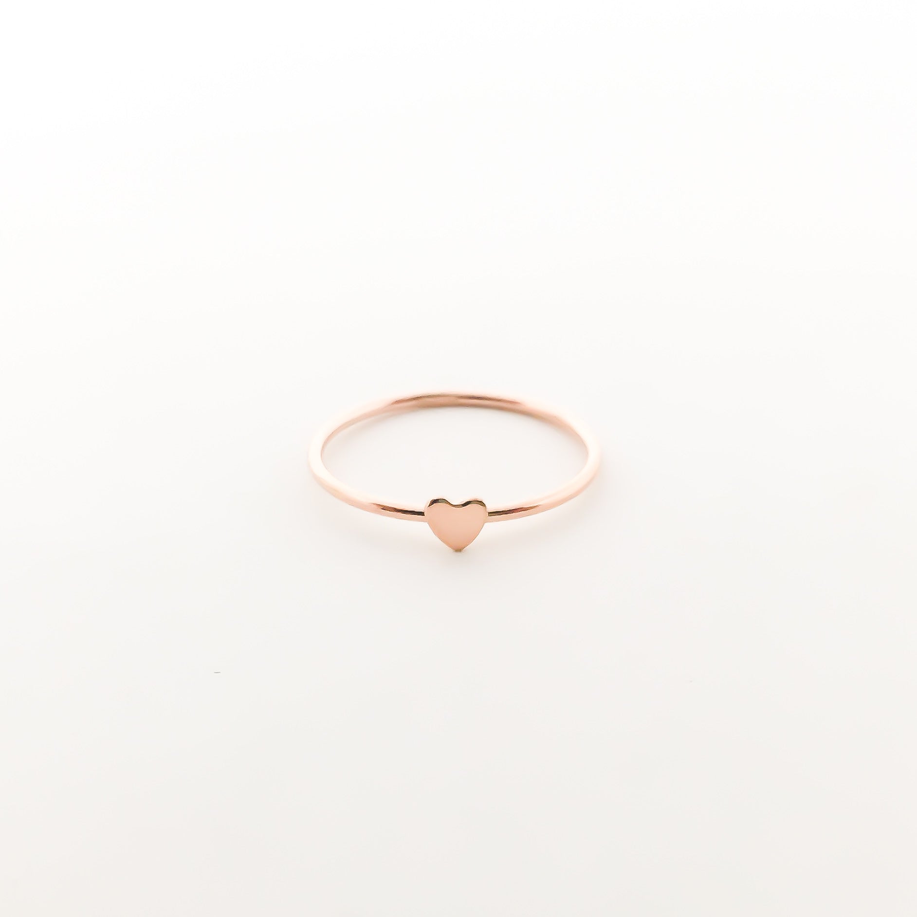 Heart Stacking Ring |Rose Gold - MTT Collective