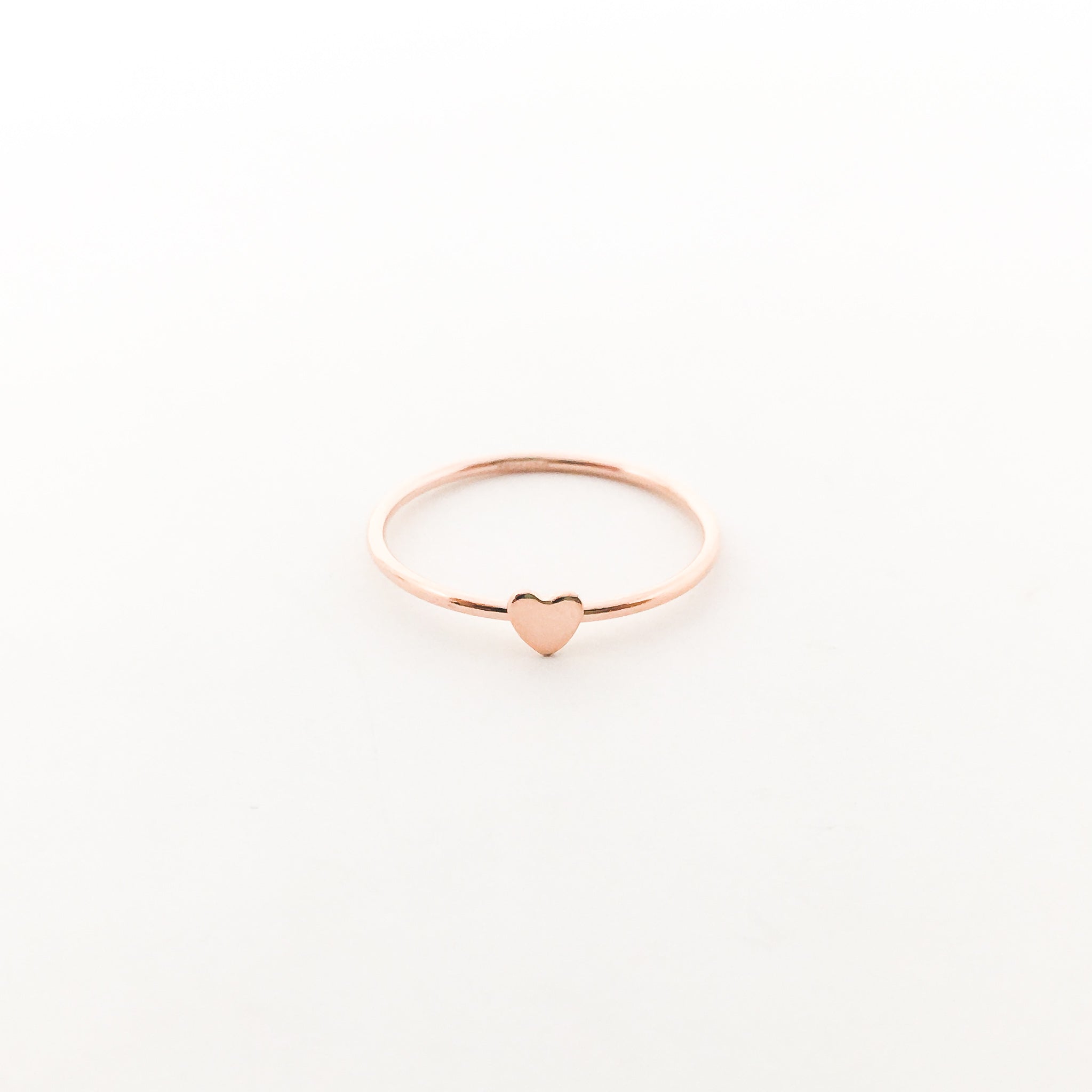Heart Stacking Ring |Rose Gold - MTT Collective