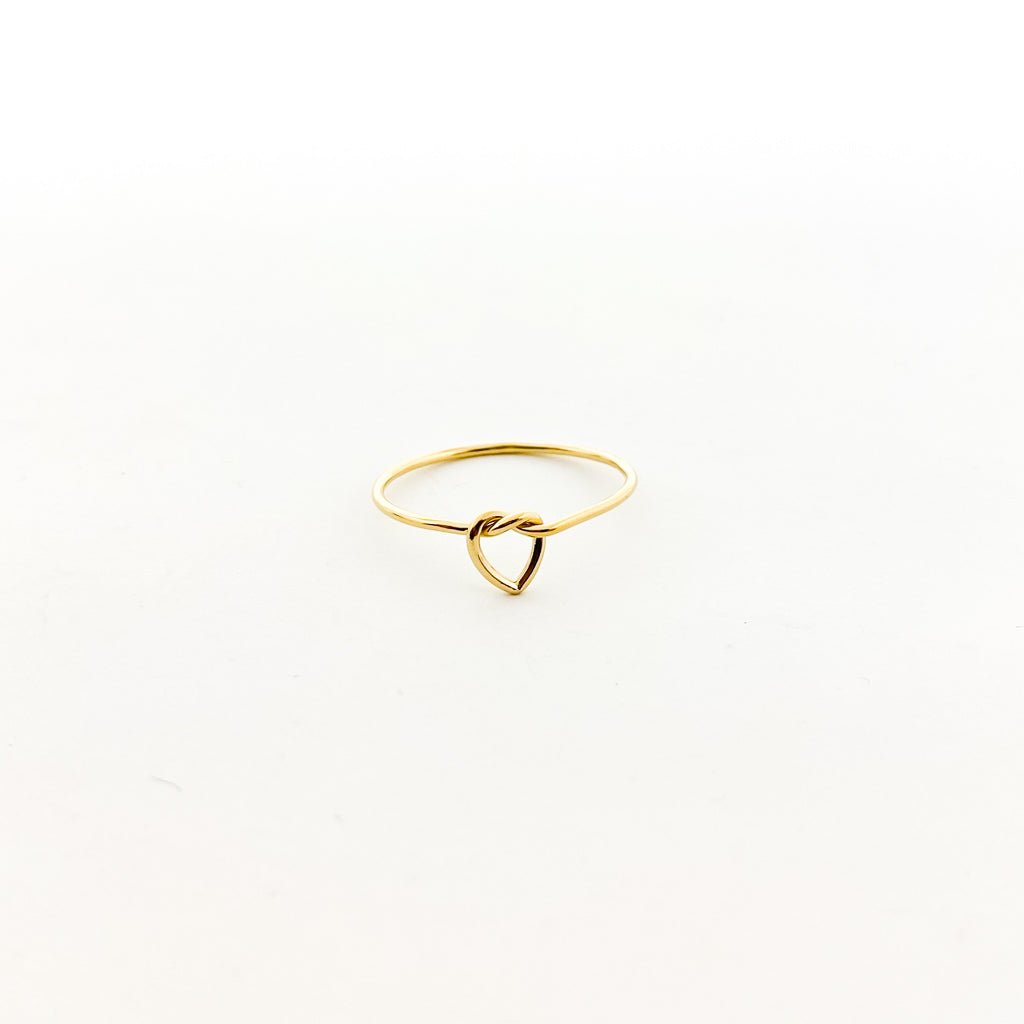 Heart Tied Ring | Gold - MTT Collective