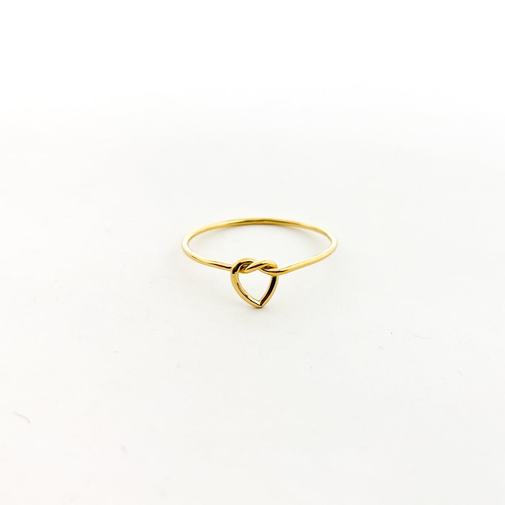 Heart Tied Ring | Gold - MTT Collective