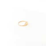 Impressions Half Circle Ring | Gold - MTT Collective