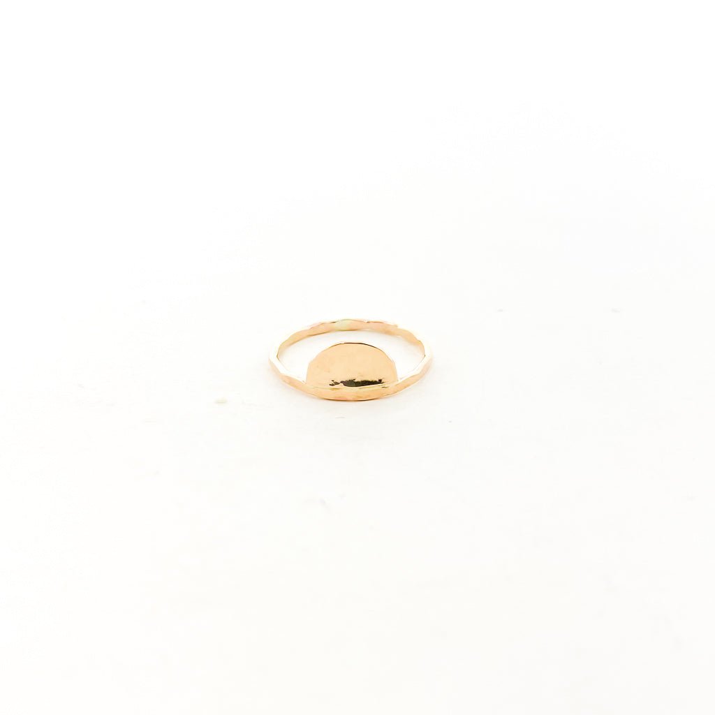 Impressions Half Circle Ring | Gold - MTT Collective