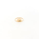 Impressions Half Circle Ring | Gold - MTT Collective