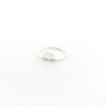 Impressions Half Circle Ring | Silver - MTT Collective