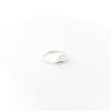 Impressions Half Circle Ring | Silver - MTT Collective