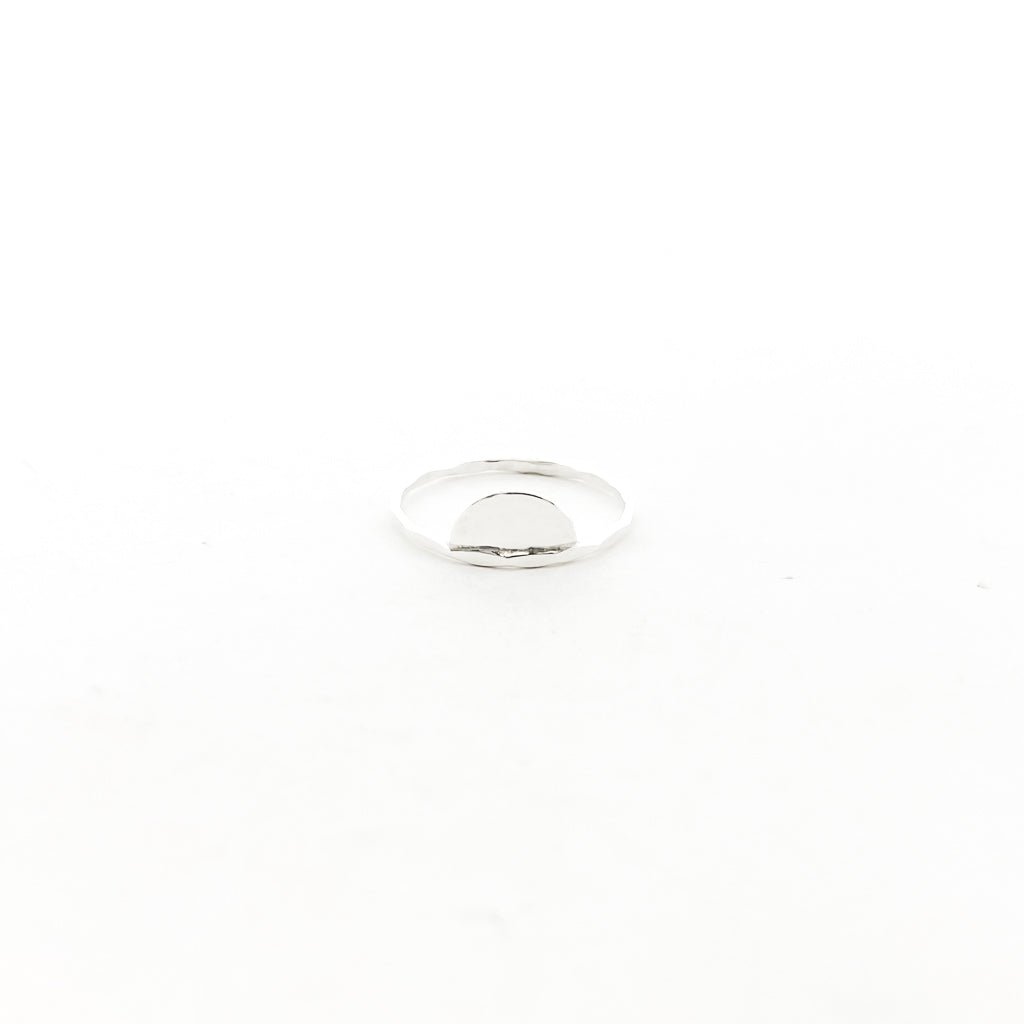 Impressions Half Circle Ring | Silver - MTT Collective