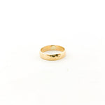 Impressions Hammered Dome Band Ring | Gold - MTT Collective