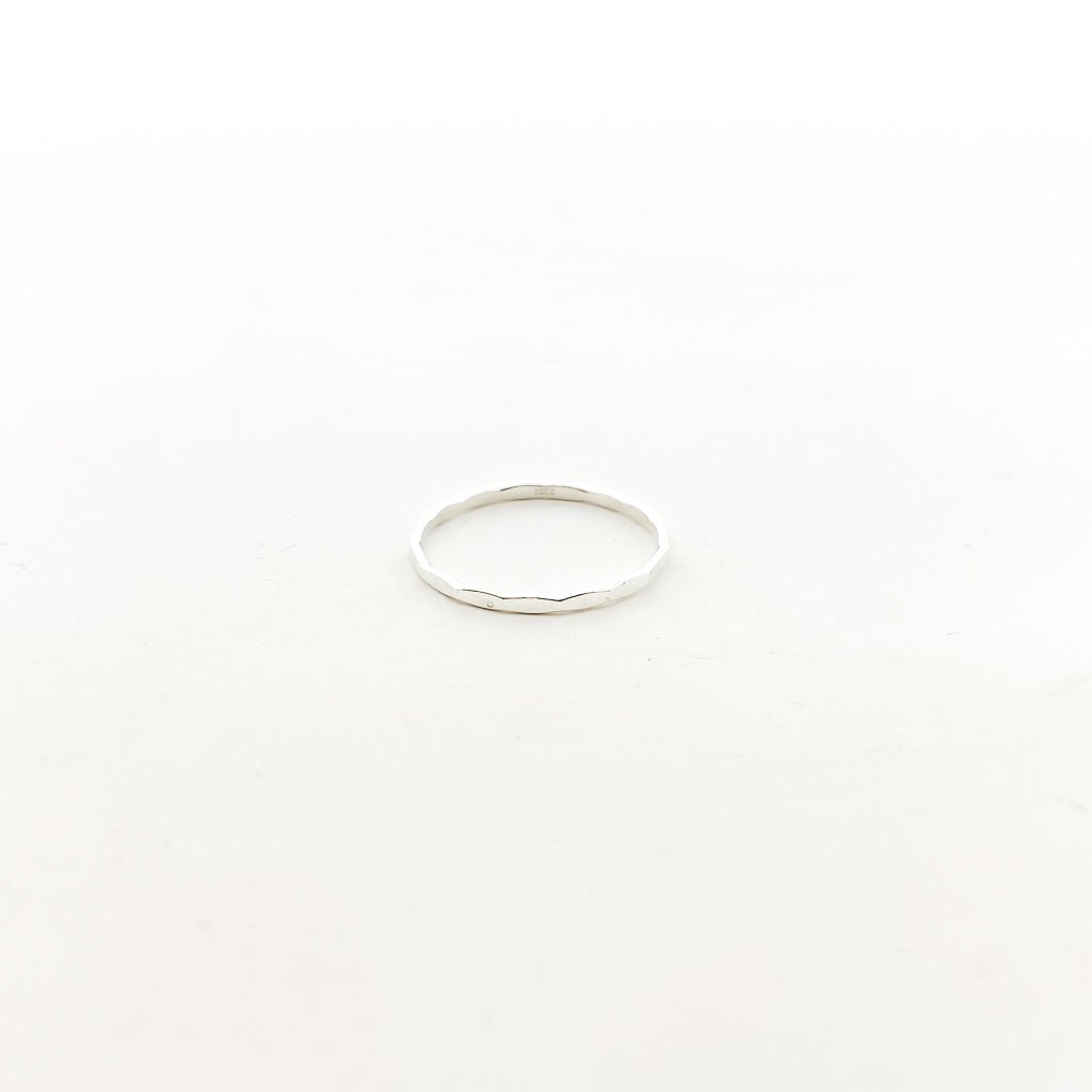 Iris Impressions Ring | Silver - MTT Collective