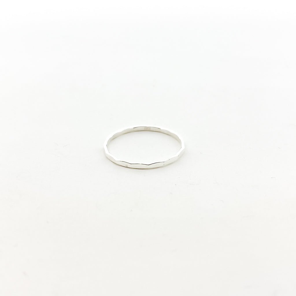 Iris Impressions Ring | Silver - MTT Collective