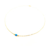Jazmine Held Blue Lab Opal Necklace - MTT Collective