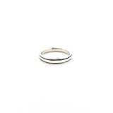 Jordan Linear Groove 4.5MM Band Ring | Silver - MTT Collective