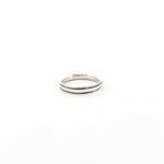 Jordan Linear Groove 4.5MM Band Ring | Silver - MTT Collective