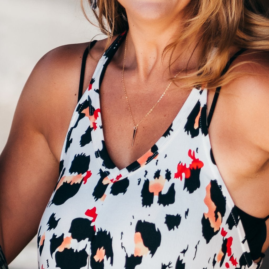 Julie Rhinestone Necklace Set | Gold - MTT Collective